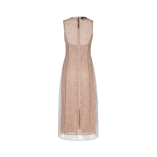 Floral Lace Detailed Sleeveless Dress