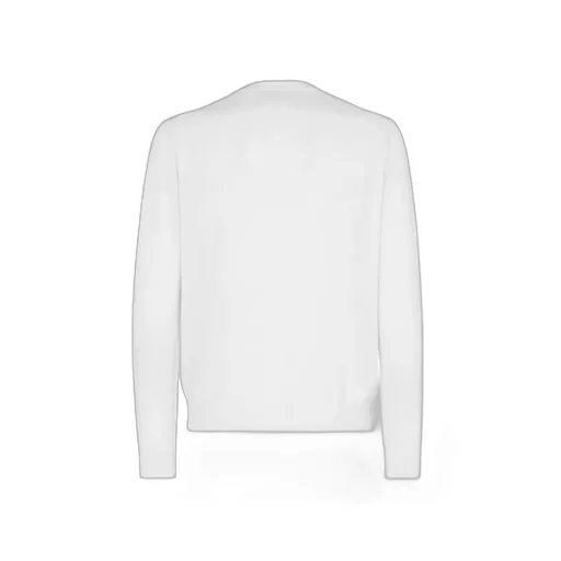 Logo Plaque Crewneck Knitted Jumper