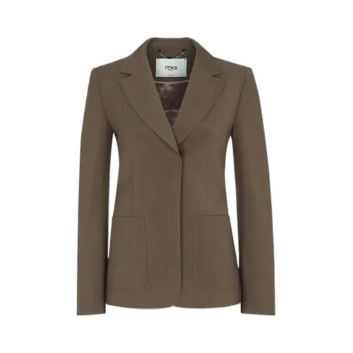 Single-Breasted Tailored Blazer