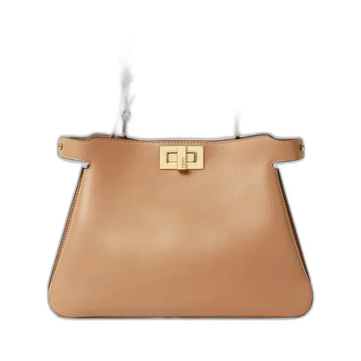 Peekaboo Clasp Fastened Shoulder Bag