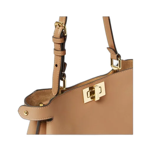 Peekaboo Clasp Fastened Shoulder Bag