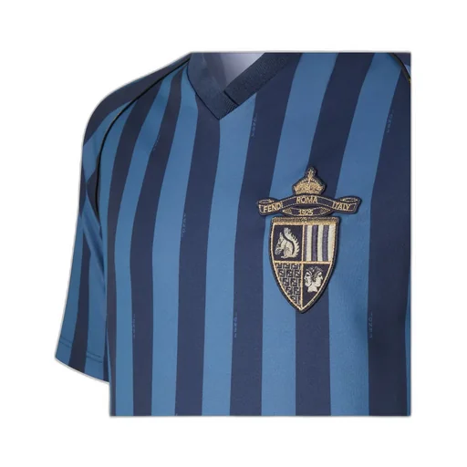 V-Neck Striped T-Shirt