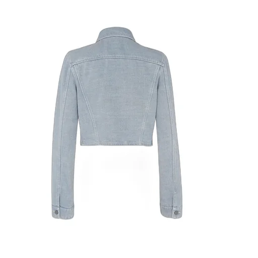 Logo Detailed Denim Jacket