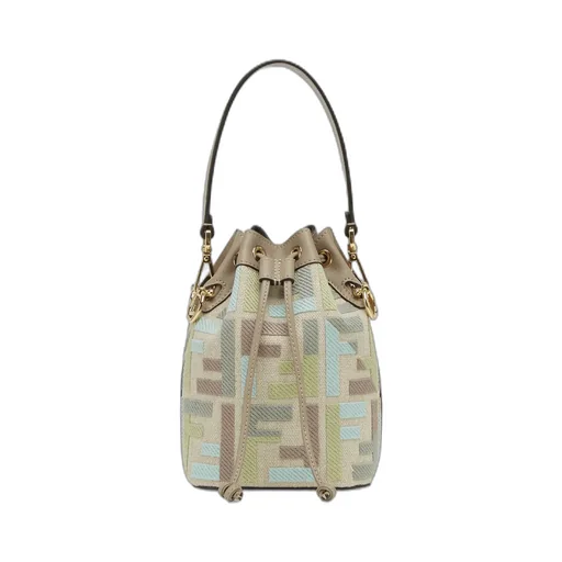 Mon Tresor Drawstring Bucket Bag