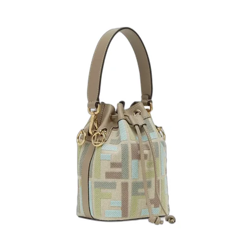 Mon Tresor Drawstring Bucket Bag
