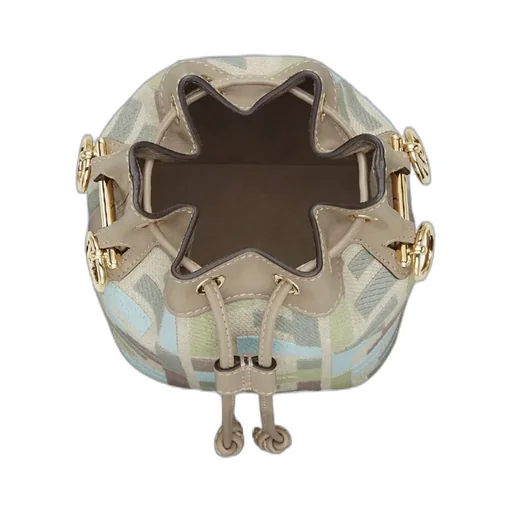 Mon Tresor Drawstring Bucket Bag