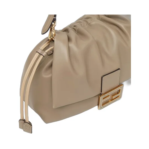 Mamma Baguette Drawstring Shoulder Bag