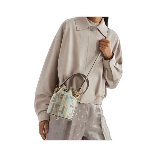 Mon Tresor Drawstring Bucket Bag