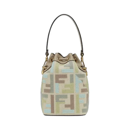 Mon Tresor Drawstring Bucket Bag