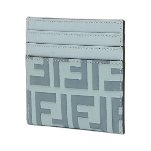 Ff Leather Flat Card Case