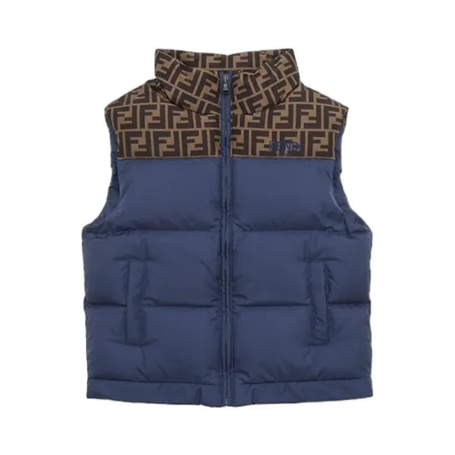 Ff Logo Detailed Padded Gilet