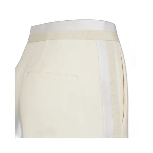 High-Waist Tuxedo Trousers
