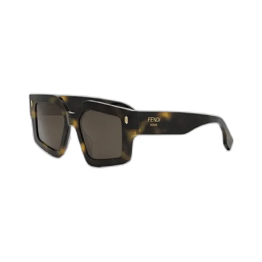 Geometric-Frame Sunglasses