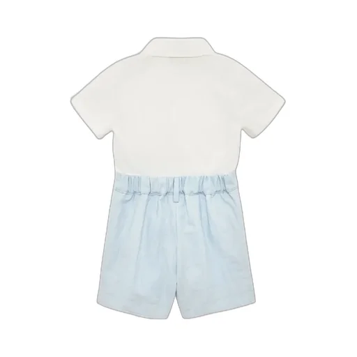 Jacquard Cotton Baby Onesie