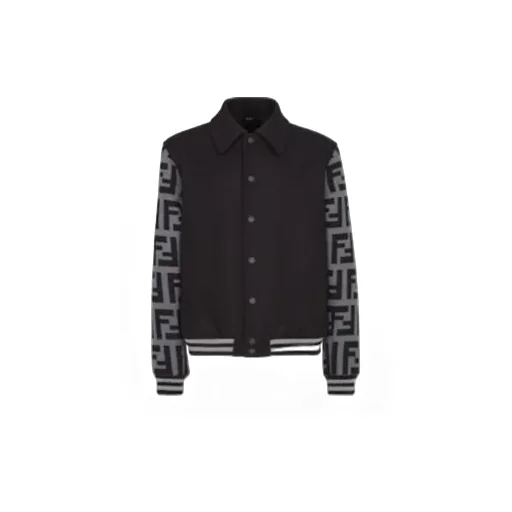 Logo Detailed Bomber Jacket