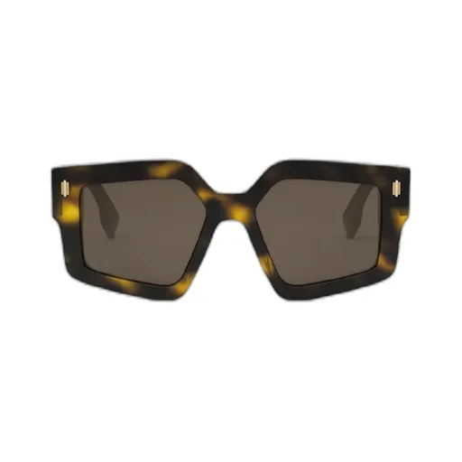 Geometric-Frame Sunglasses