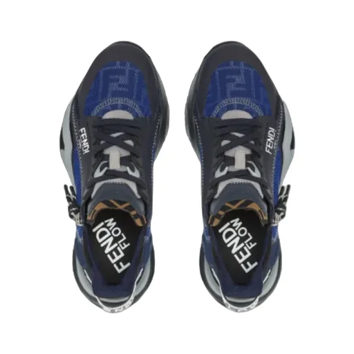 Fendi Flow Lace-Up Sneakers