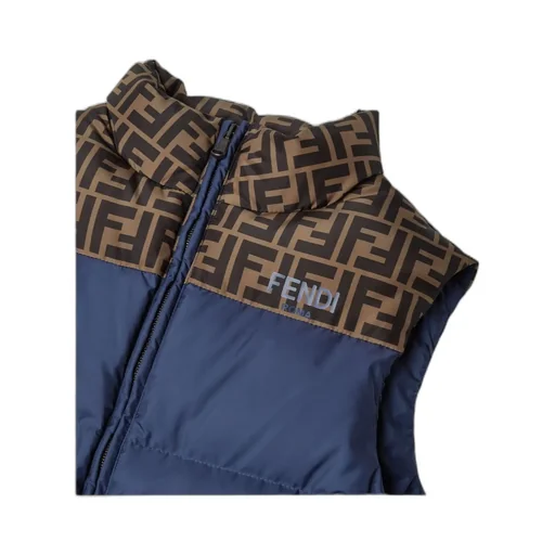 Ff Logo Detailed Padded Gilet