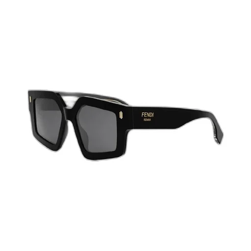 Geometric-Frame Sunglasses