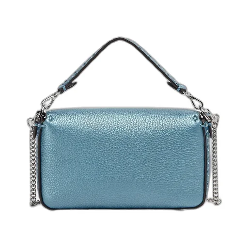 Metallic Blue Selleria Bag