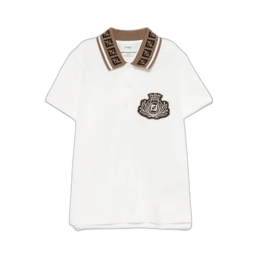 Logo Patch Polo Shirt