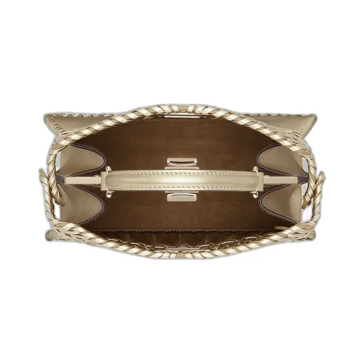 Interlaced Leather Bag
