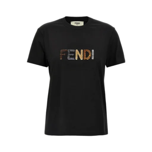 Logo Embellished Crewneck T-Shirt