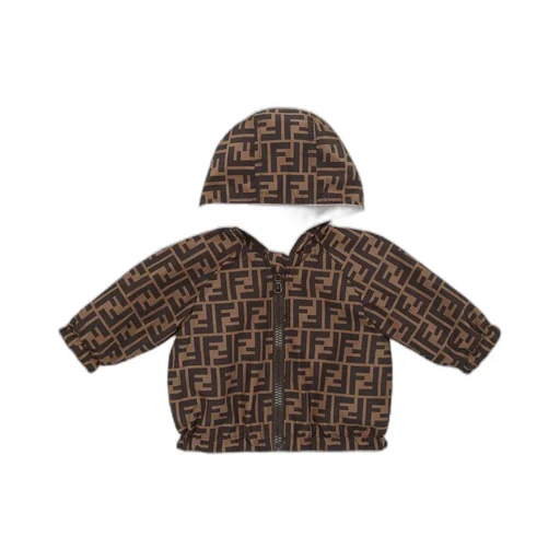 Reversible Ff Logo Windbreaker Jacket