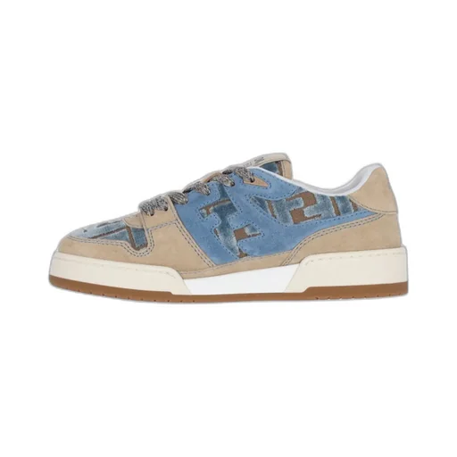 Fendi Match Low-Top Sneakers