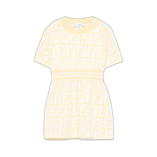 Monogram Jacquard Jersey Dress