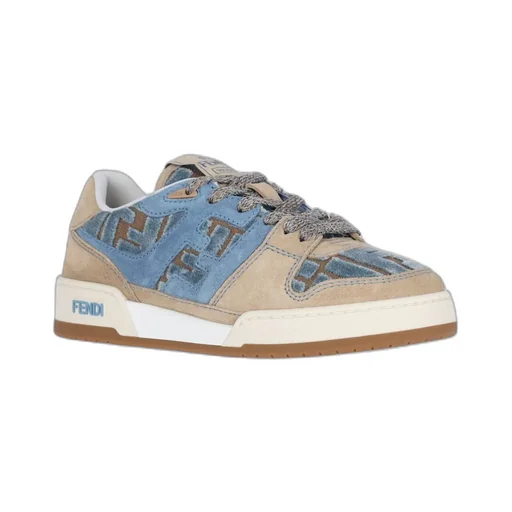 Fendi Match Low-Top Sneakers