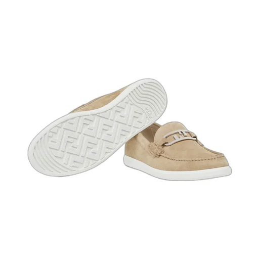 Fendi O'lock Slip-On Loafers