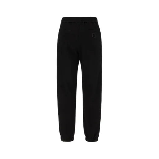 Logo Embroidered Straight-Leg Track Trousers