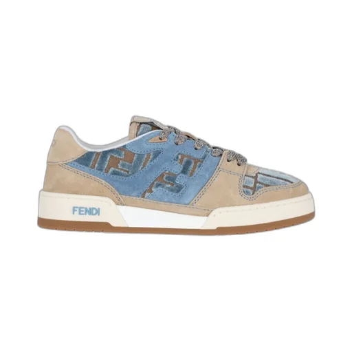 Fendi Match Low-Top Sneakers