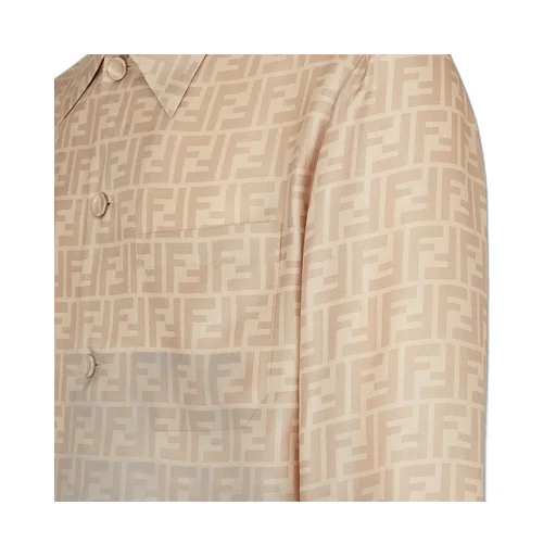 Logo Printed Long Sleeved Shirt
