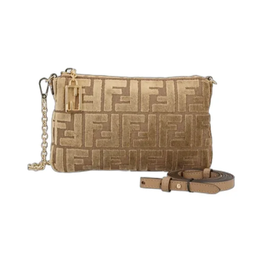 Baguette Zipped Pouch Crossbody Bag
