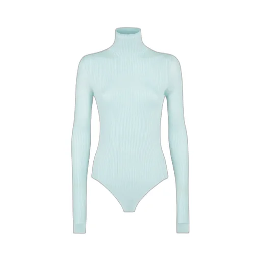 Turtleneck Long-Sleeve Bodysuit