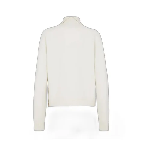 Turtleneck Knit Long-Sleeve Sweater
