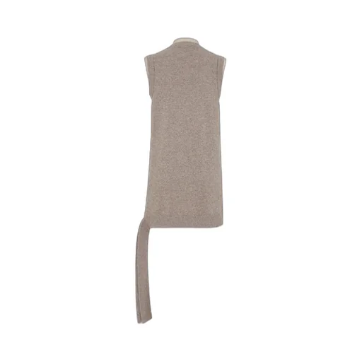 Logo Intarsia-Knit Sleeveless Mini Dress
