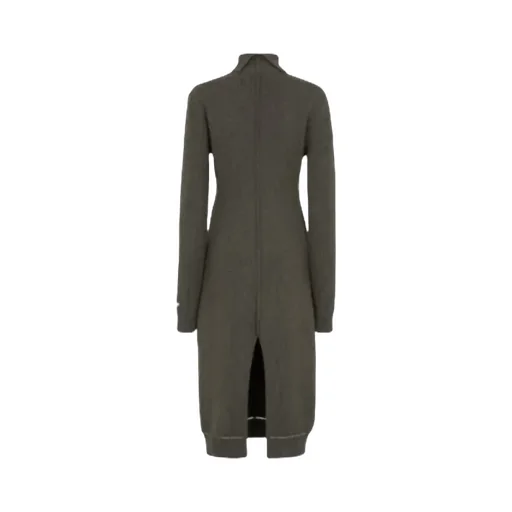 Turtleneck Long-Sleeve Dress