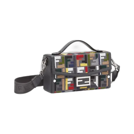 Baguette Soft Trunk Ff Embroidered Tote Bag