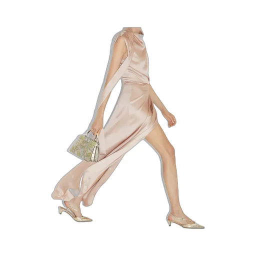 Tied-Bow Sleeveless Maxi Dress