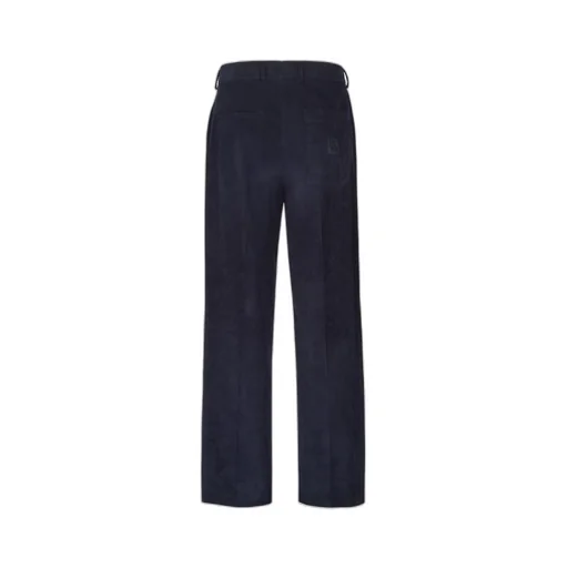 Corduroy Straight-Leg Trousers
