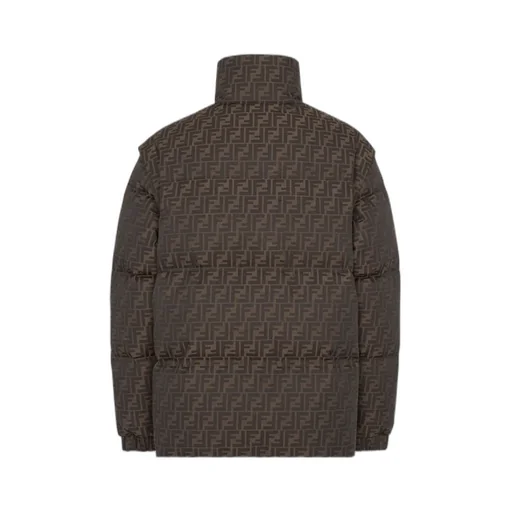 Ff Jacquard Puffer Jacket