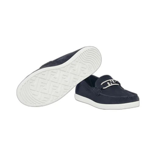 Fendi O'lock Slip-On Loafers