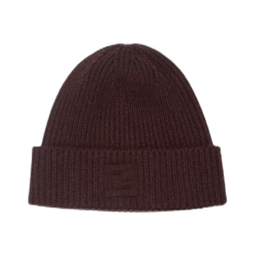 Logo Detailed Turn-Up Brim Beanie