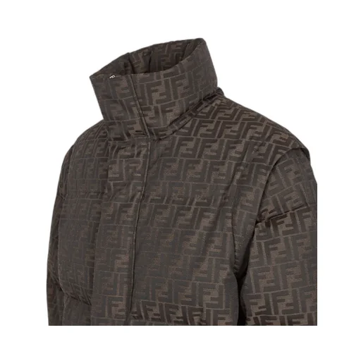 Ff Jacquard Puffer Jacket