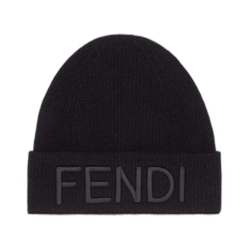 Logo Embroidered Knitted Beanie