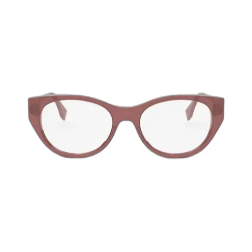 Ff Diamonds Cat-Eye Frame Glasses