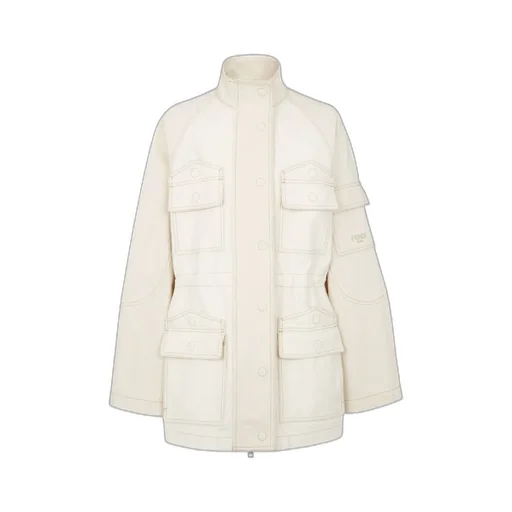 Logo Detailed Long Sleeved Jacket